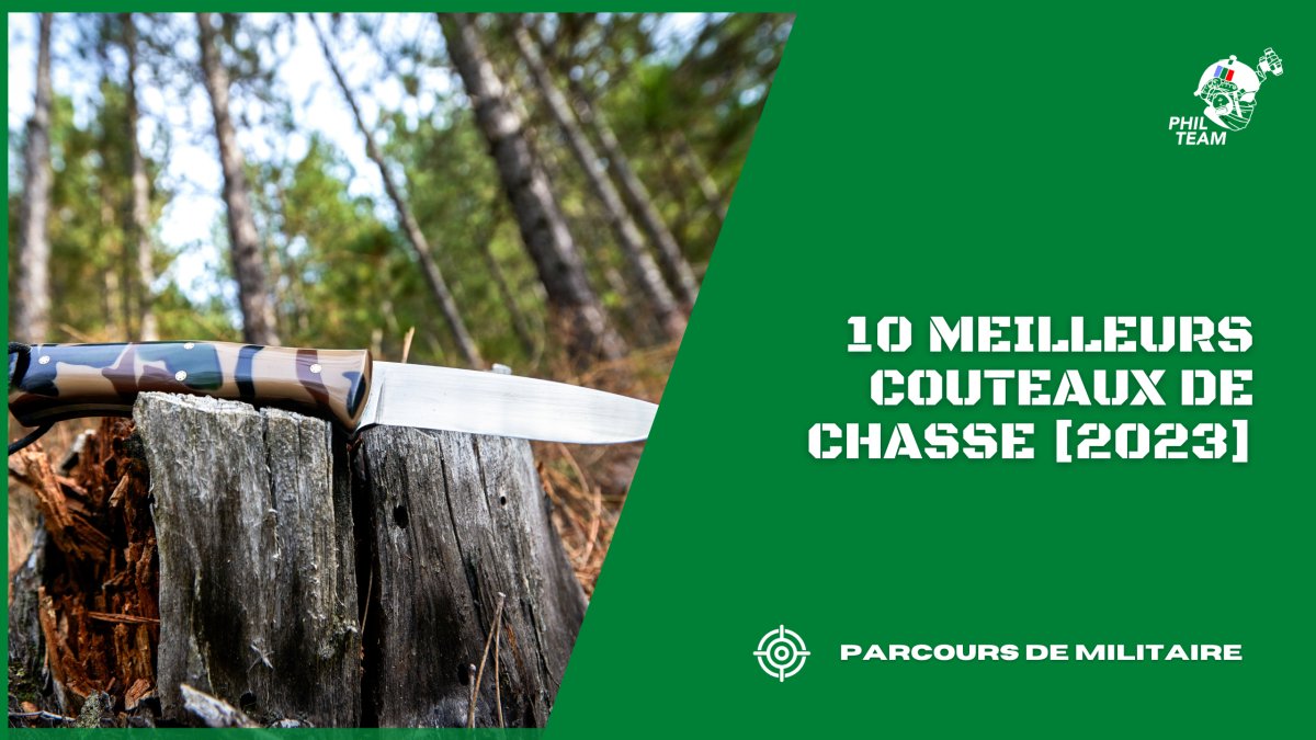 10 Meilleurs couteaux de chasse (2023) - Phil Team