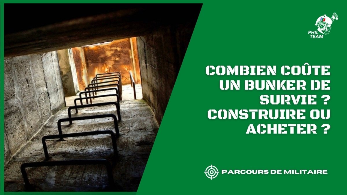 Combien coûte un bunker de survie ? Construire ou acheter ? - Phil Team