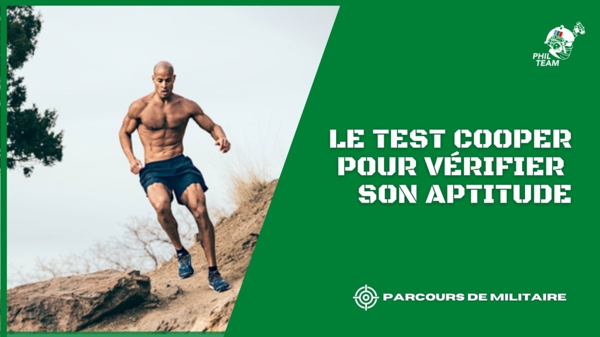 The Cooper test in the Army to check his aerobic fitness – Phil Team