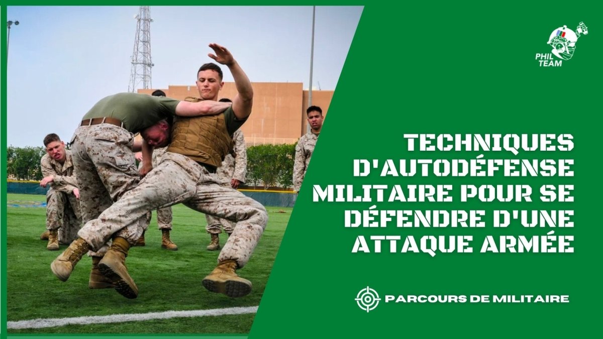 Techniques de self défense militaire pour se défendre d'une attaque armée - Phil Team