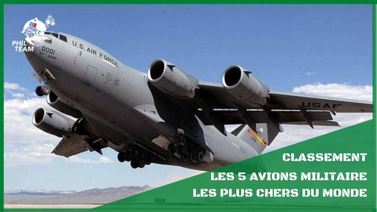 Top 5 avions militaires les plus chers du monde - Phil Team