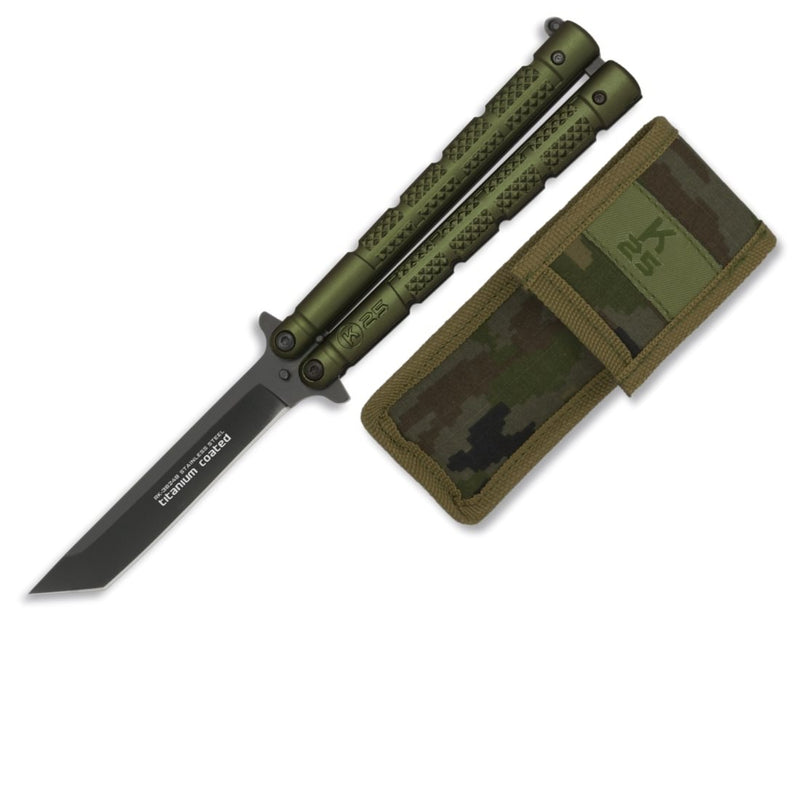 Couteau papillon K25 TANTO avec étui