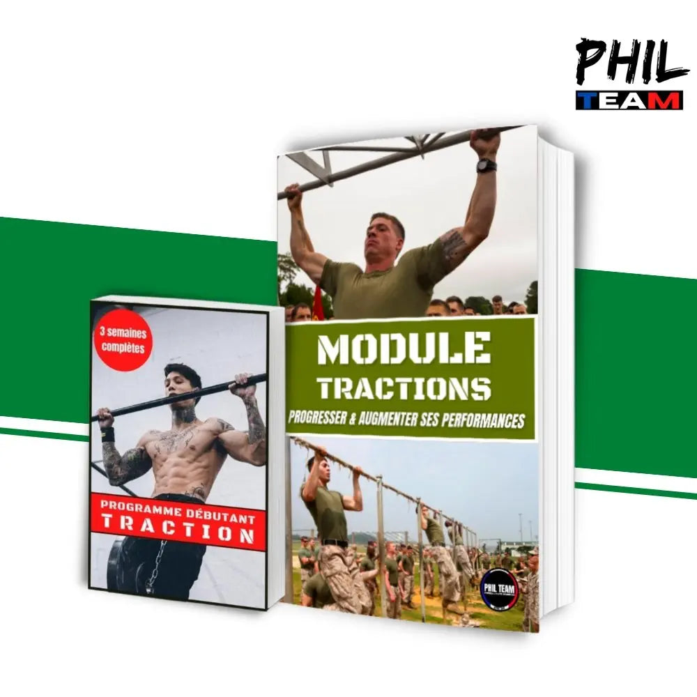 Plan d'entraînement Traction : Module traction + BONUS - Phil Team