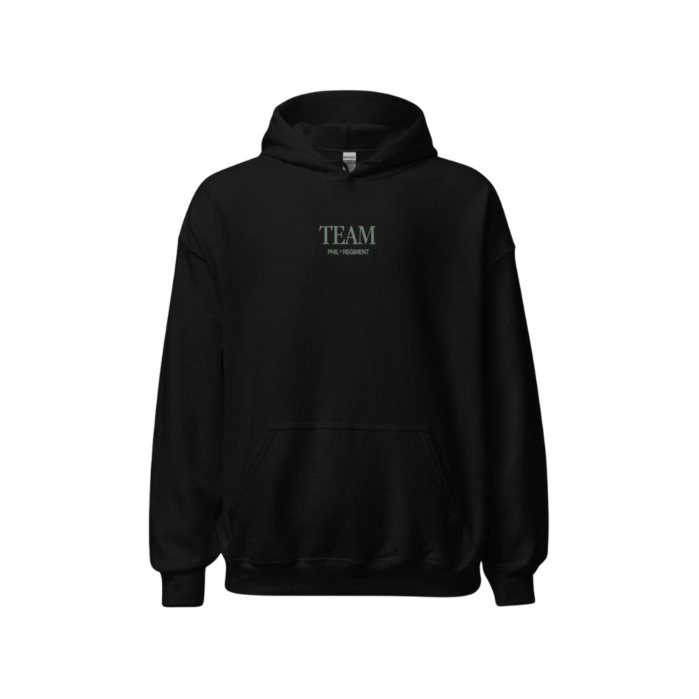 Hoodie VALHALLA Noir - Phil Team