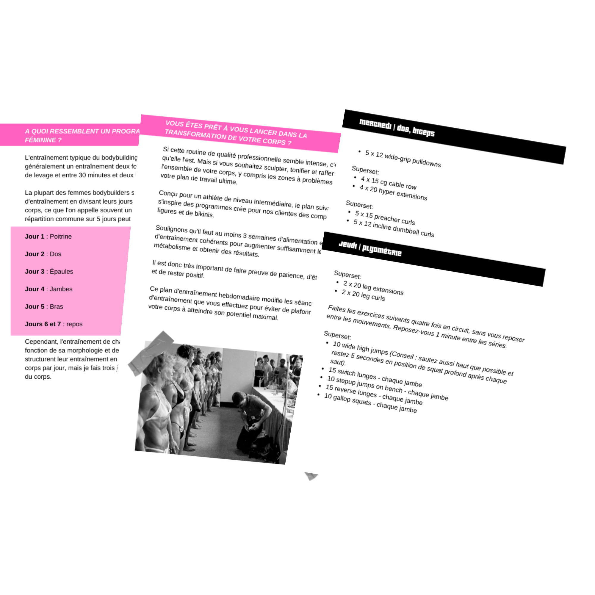 Legs Gainer : Programme jambes