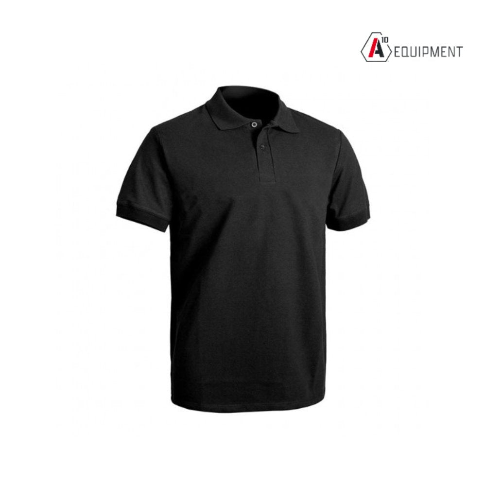 Polo Noir Uni - Sécu One - PhilTeam